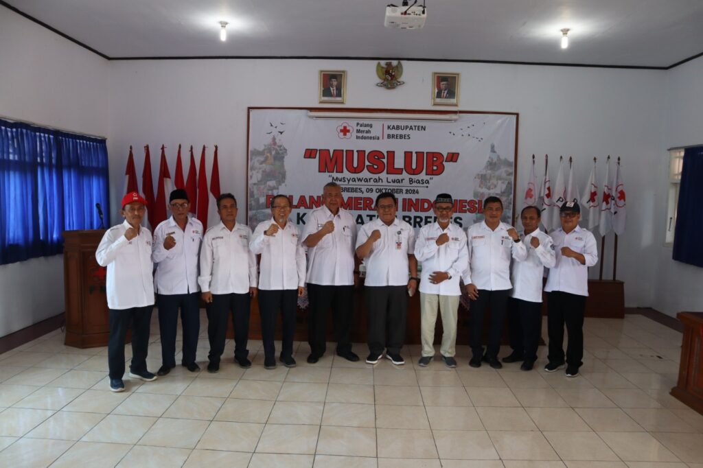 Sri Gunadi Parwoko Terpilih Pimpin PMI Brebes